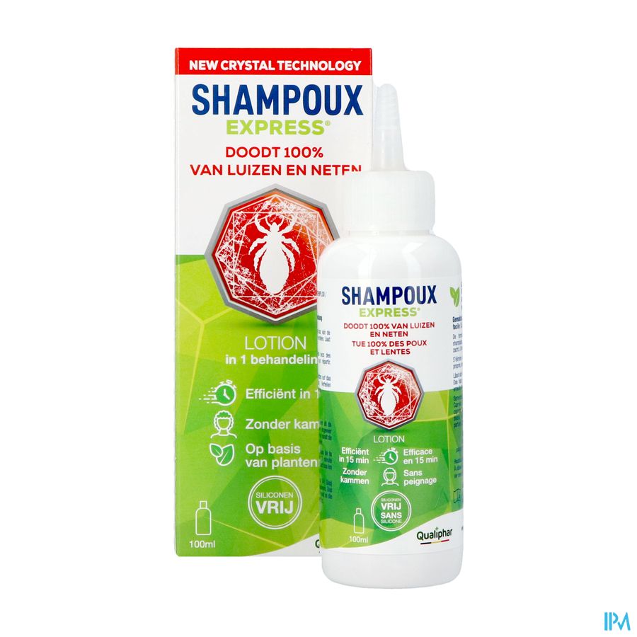 Shampoux Express anti-poux et anti-lentes lotion 100 ml