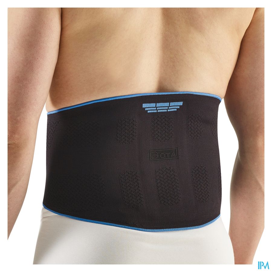 LUMBOTA BASIC HAUTEUR 24 CM NOIR \ XXLARGE = 115/125CM