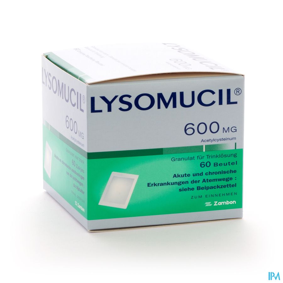 Lysomucil 600 Gran Sach 60 X 600mg