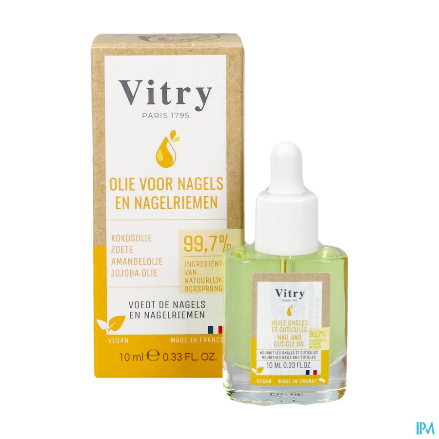 Vitry Huile Ongles & Cuticules Naturelle 10ml