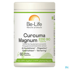 Curcuma Magnum 3200 Be Life Bio Pot Caps 60