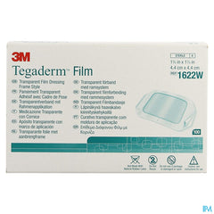 Tegaderm 3m Transp 4x 4cm 100 1622w