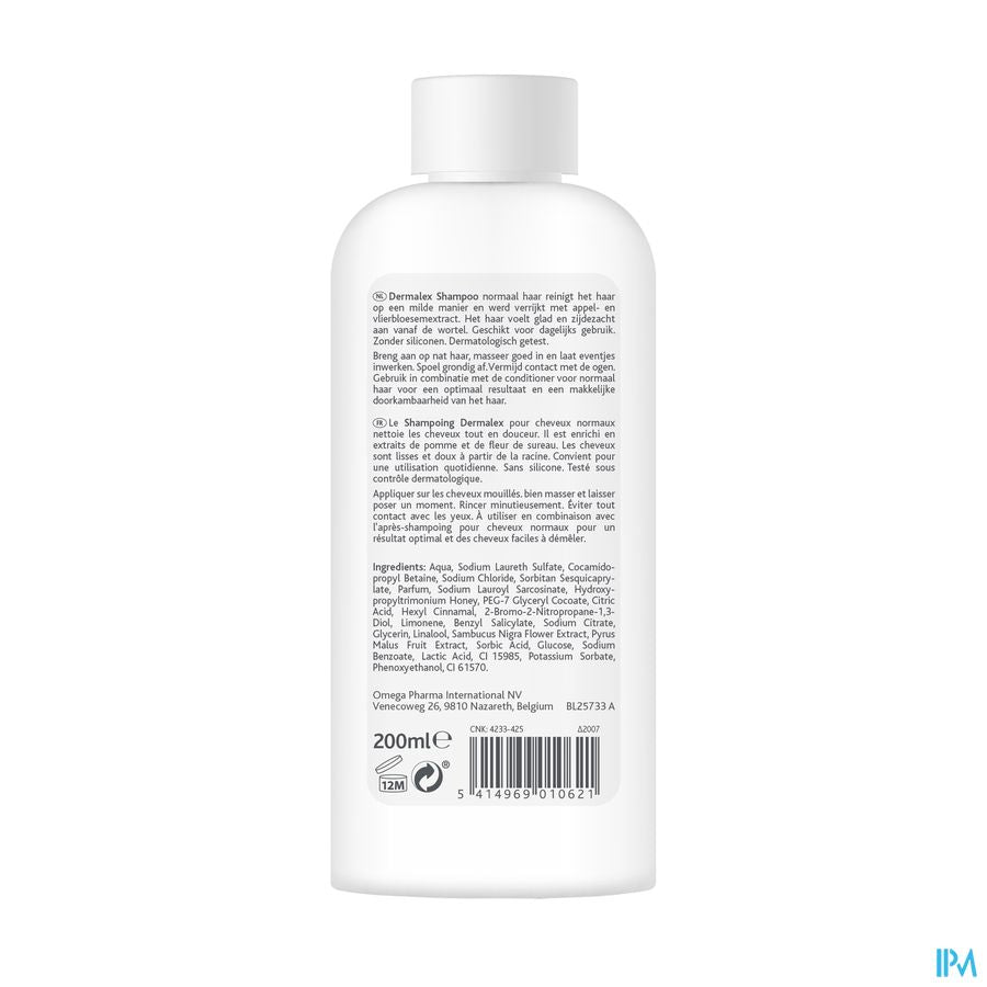 Dermalex® Shampooing - Cheveux Normaux - 200ml