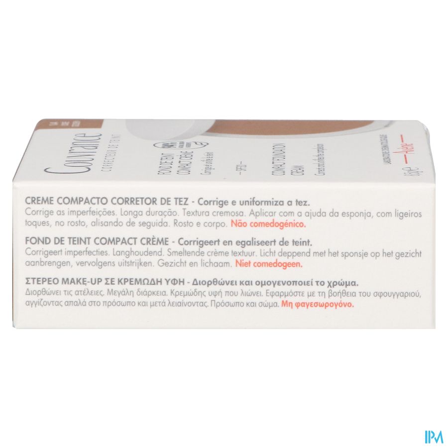 Eau Thermale Avène Fond de Teint Compact Crème 1.4 Doré Couvrance