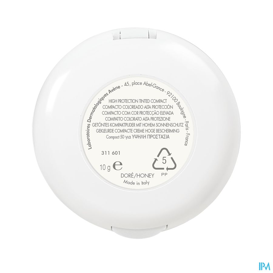 Eau Thermale Avène - Haute protection Compact teinté Doré SPF 50