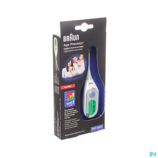 Braun Thermometre Prt2000 Digital+precision Age