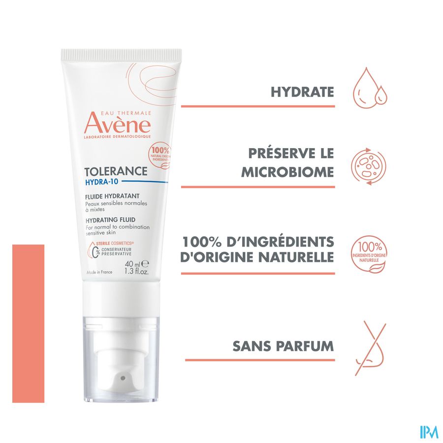 Tolerance HYDRA-10 Fluide hydratant