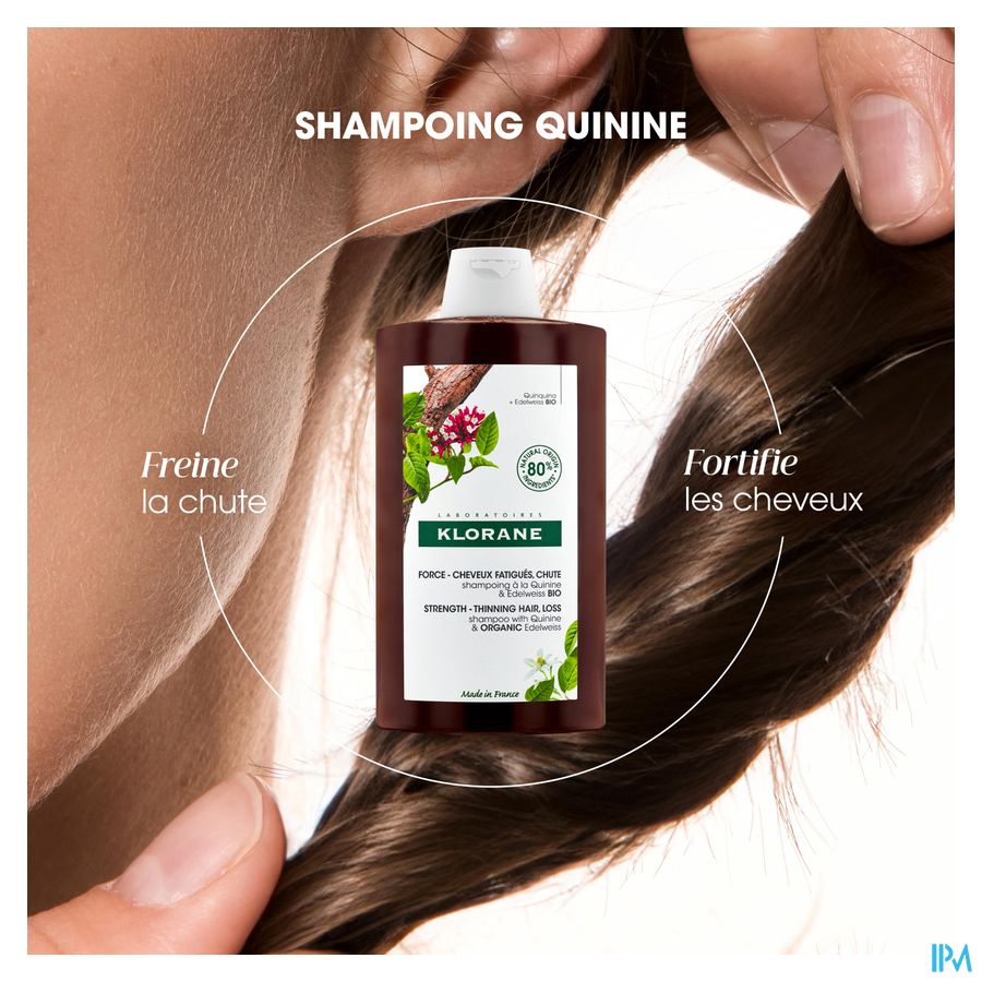 Klorane Quinine Shampooing antichute fortifiant et revitalisant