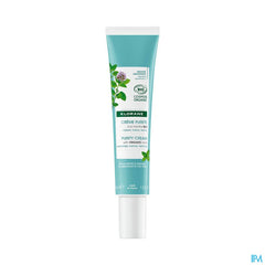 Klorane Visage Menthe Aquatique Creme Purete 40ml