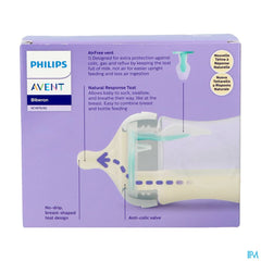 Philips Avent Natural 3.0 Airfree Biberon 2x125ml