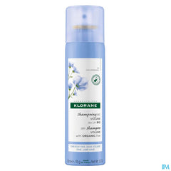 Klorane - Shampoing sec Volume au Lin BIO - Cheveux fins, sans volume