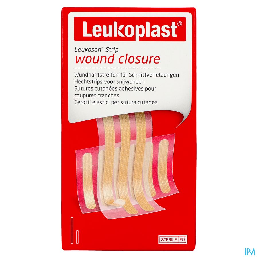 Leukosan Strip Natur. 6x6x38mm+3x6x75mm Leukoplast