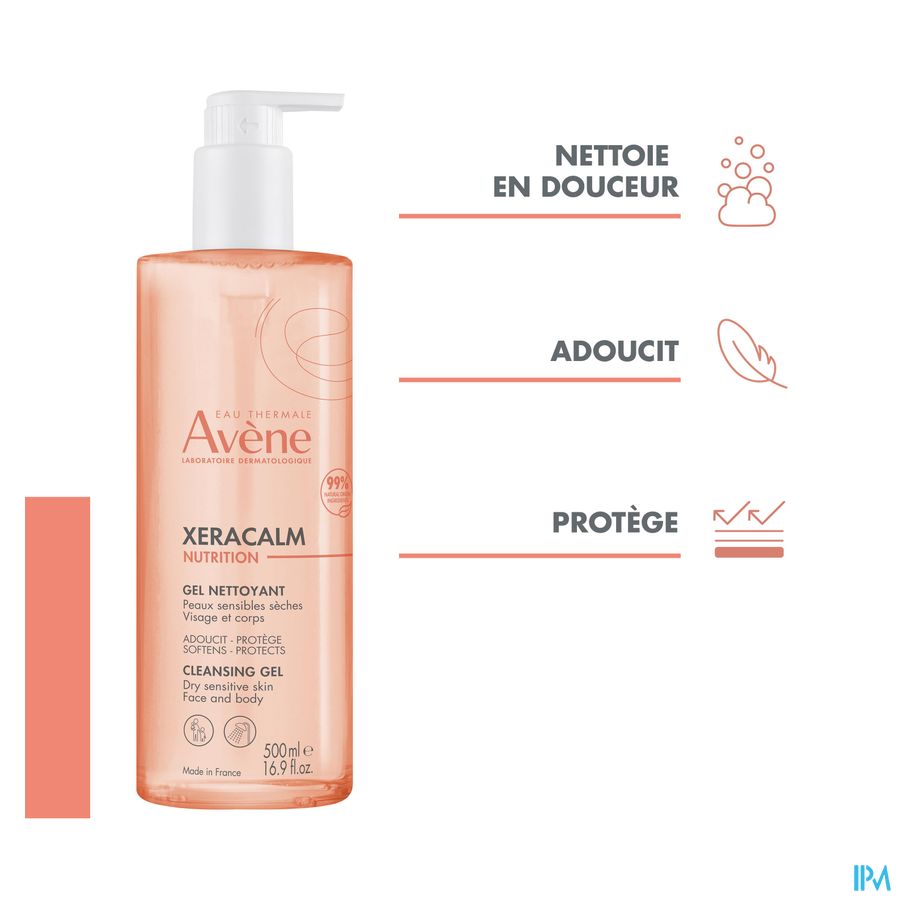 Eau Thermale Avène Xeracalm Nutrition Gel nettoyant