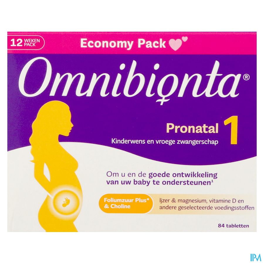 Omnibionta Pronatal 1desir Debut Gross.12sem Com84