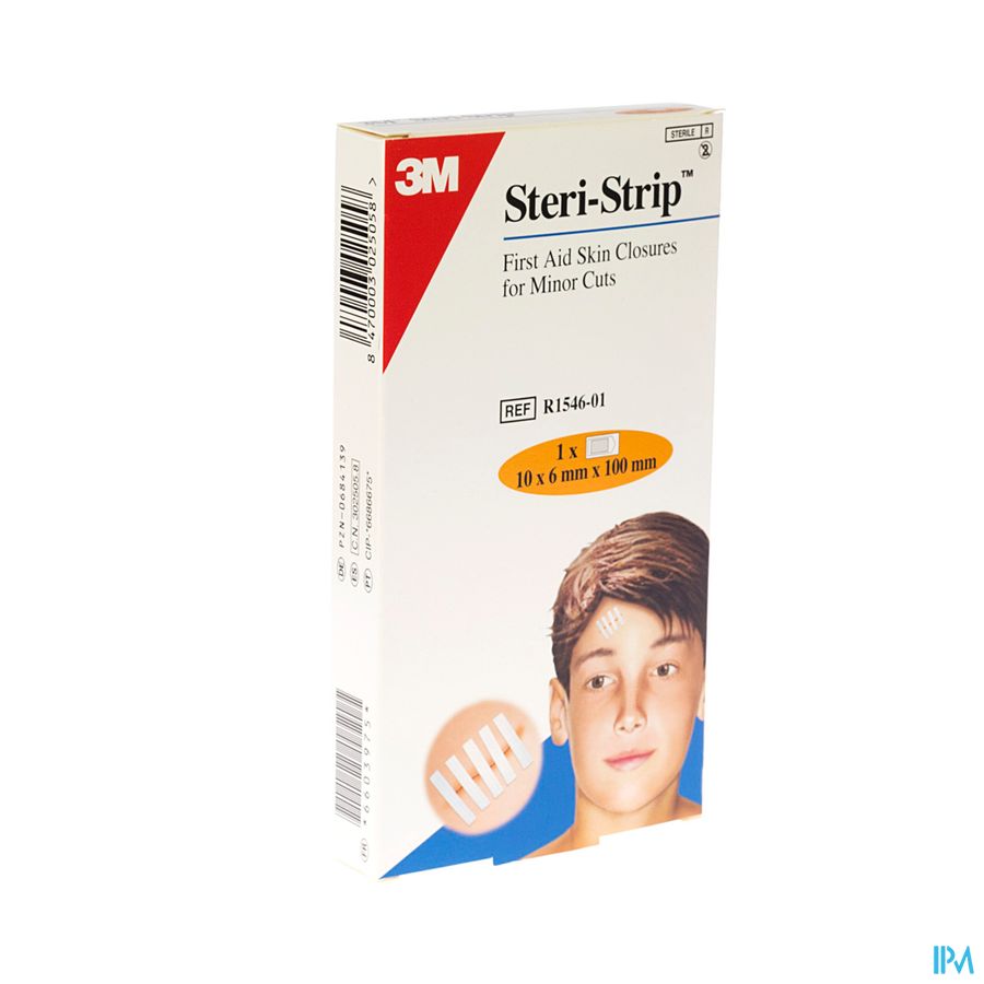 Steri-strip 3m Steril 6,0mmx100mm 1x10 1546p-1