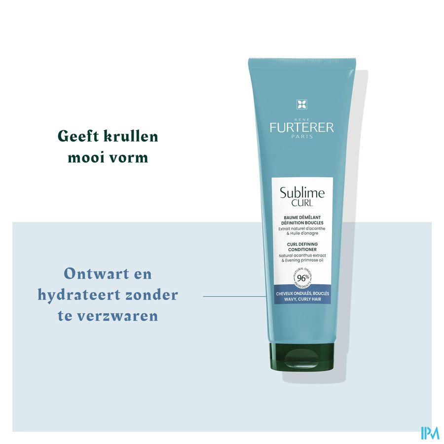 René Furterer Baume démêlant après-shampoing cheveux bouclés - SUBLIME CURL