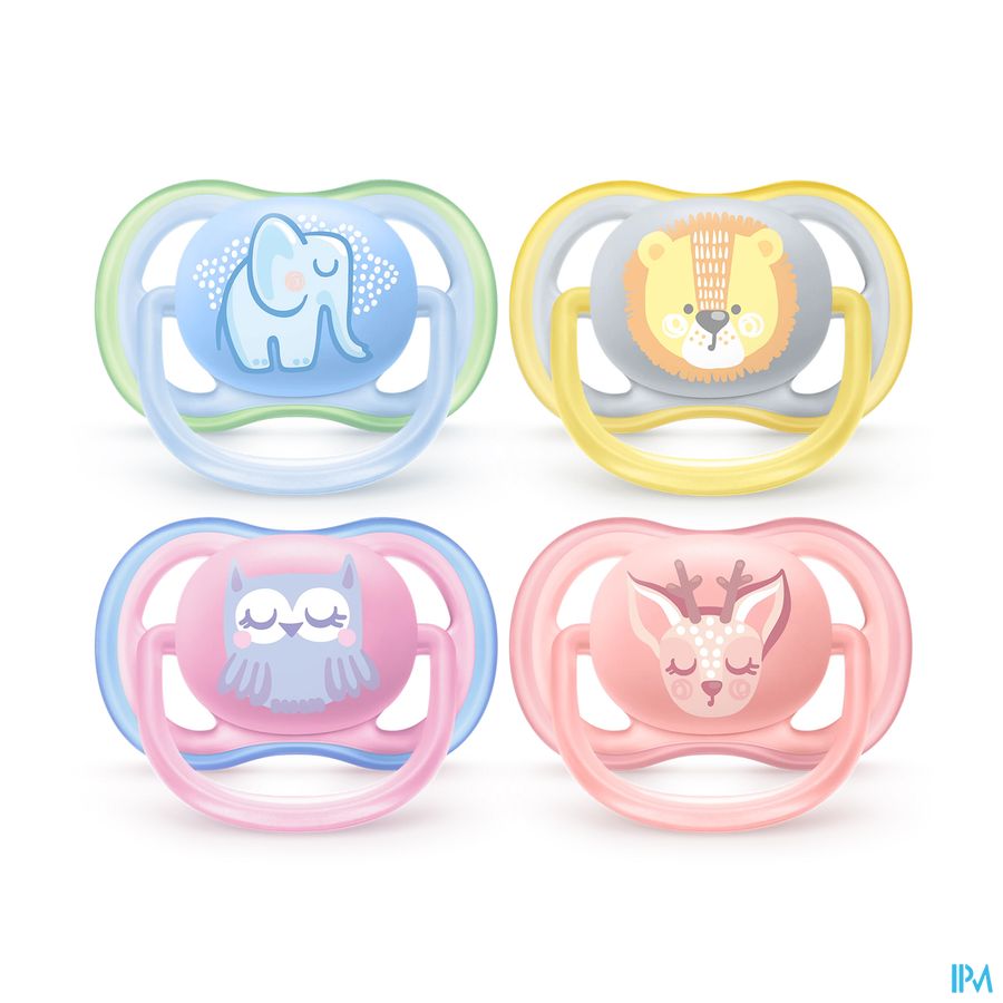 Philips Avent Sucette 0m+ Animals Mix
