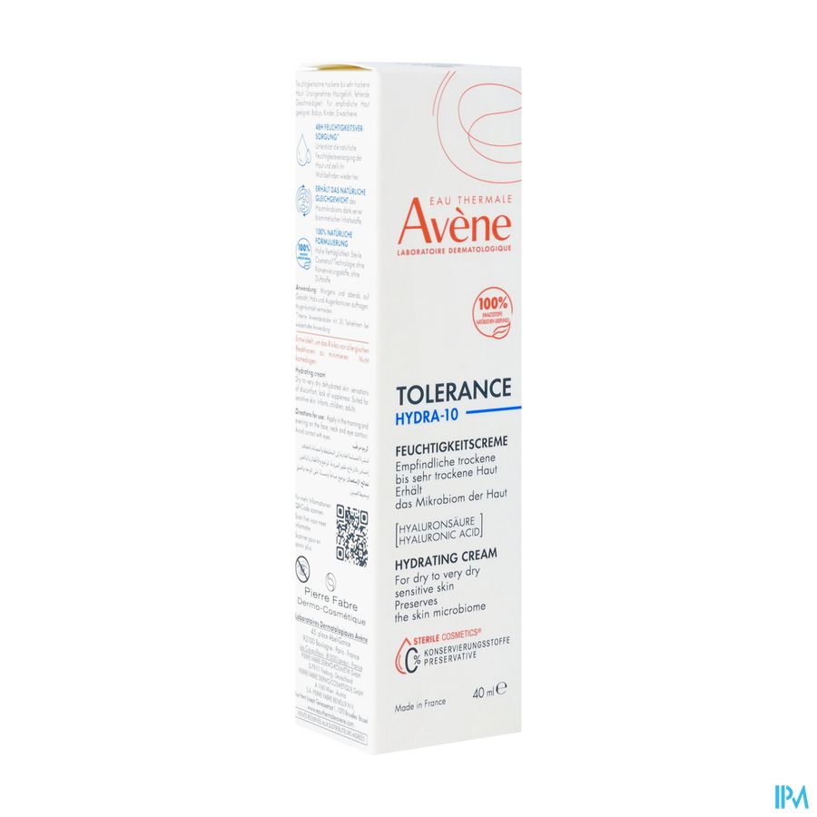 Tolerance HYDRA-10 Crème hydratante