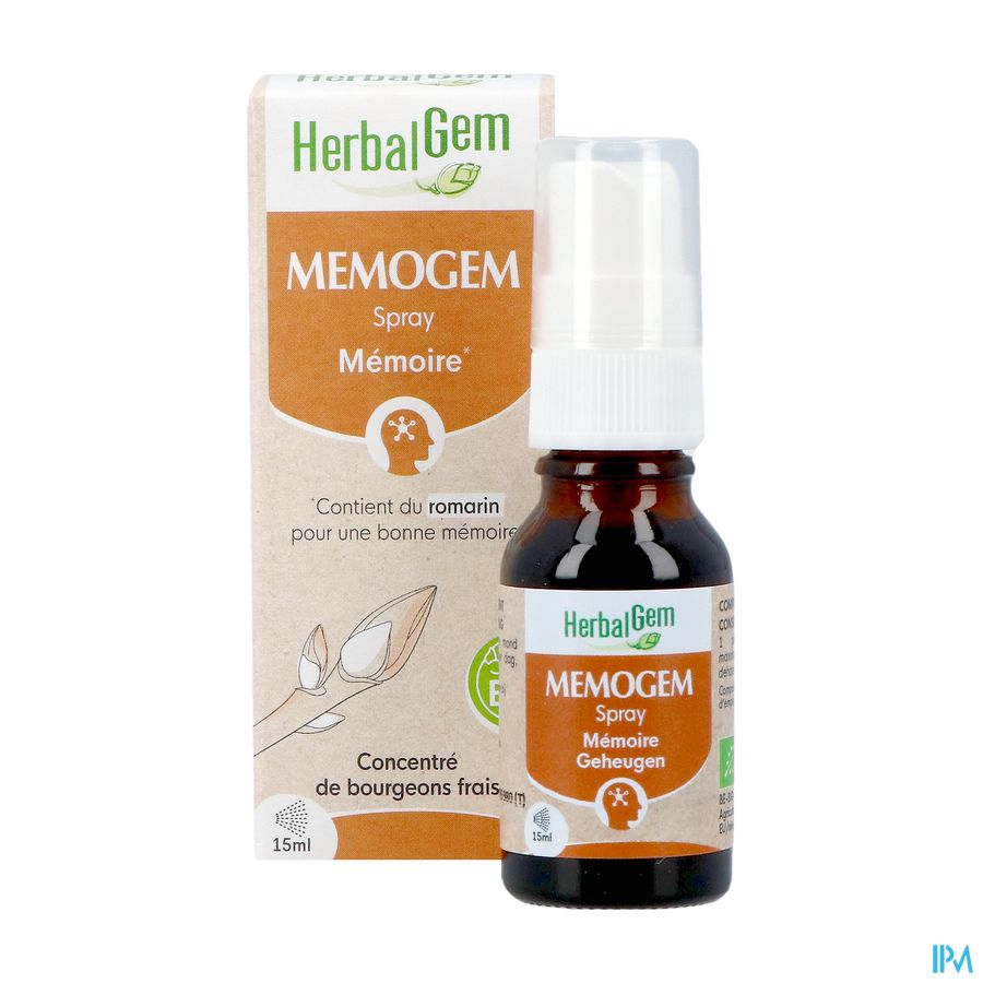 Herbalgem Memogem Spray Bio 15ml