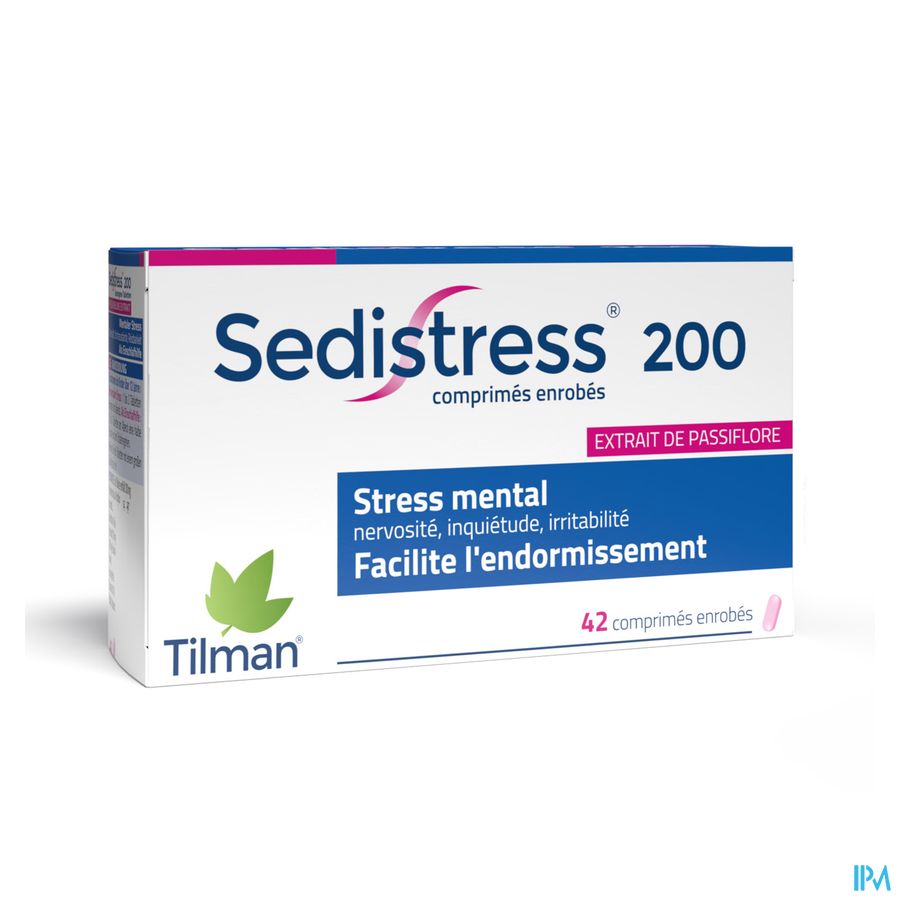 Sedistress® 200 (42 comprimés enrobés)