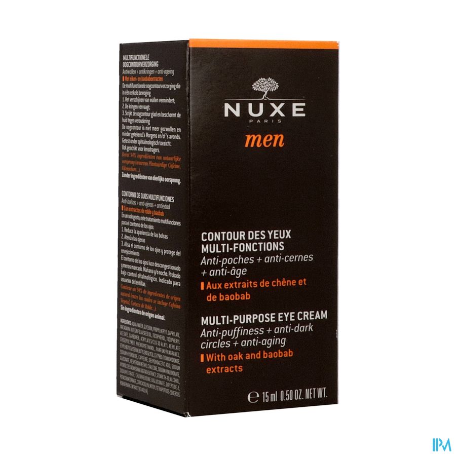 Nuxe Men Contour Yeux Multi Fonction Fl Pompe 15ml