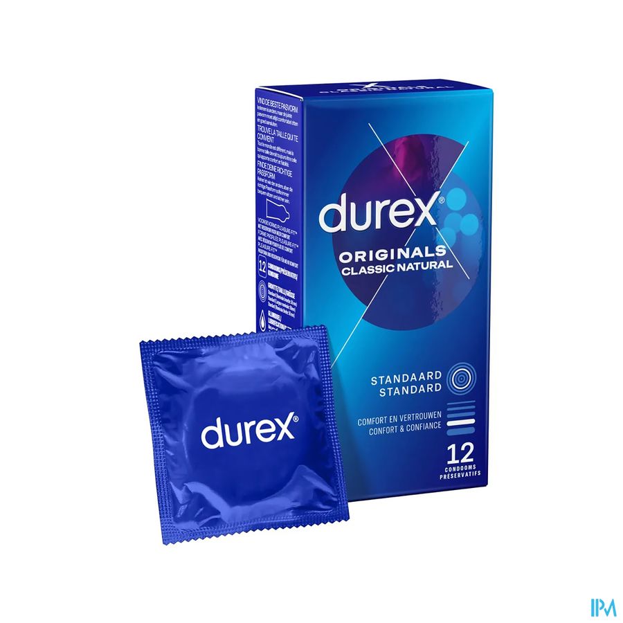 Durex Classic Preservatifs 12