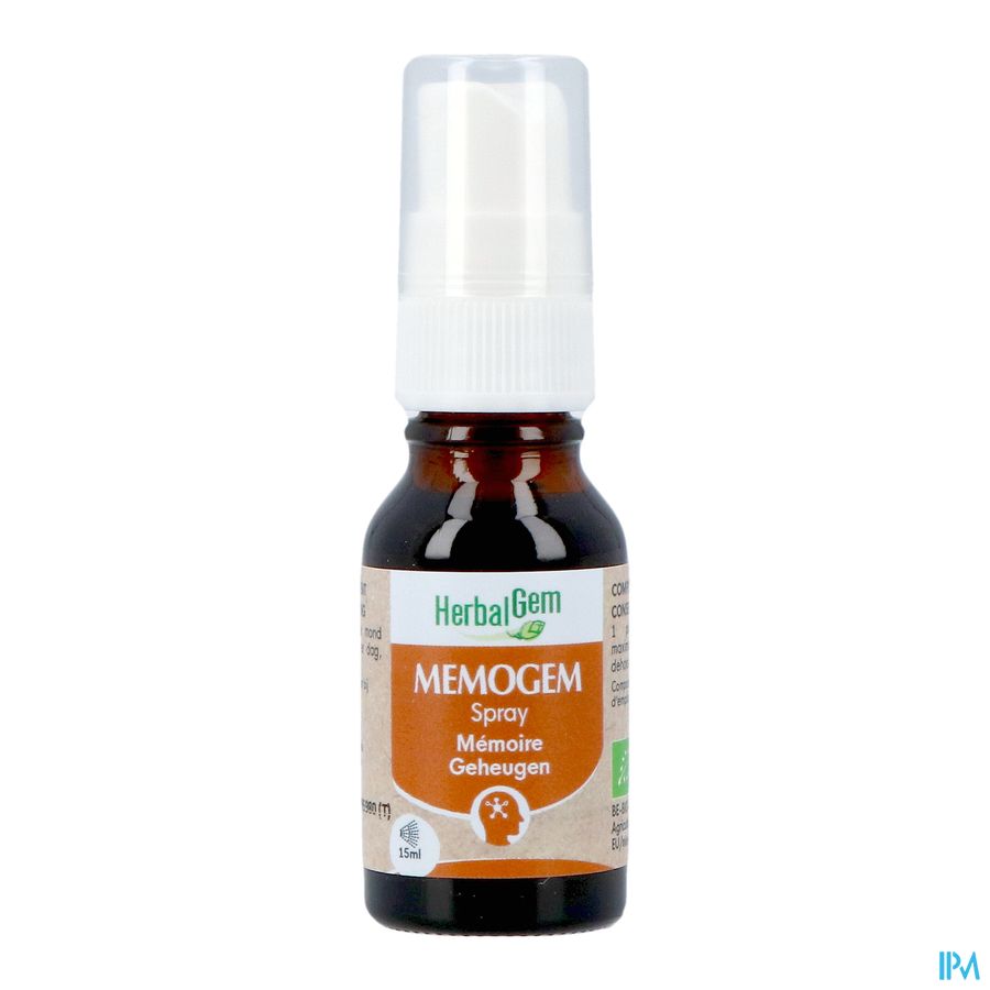 Herbalgem Memogem Spray Bio 15ml