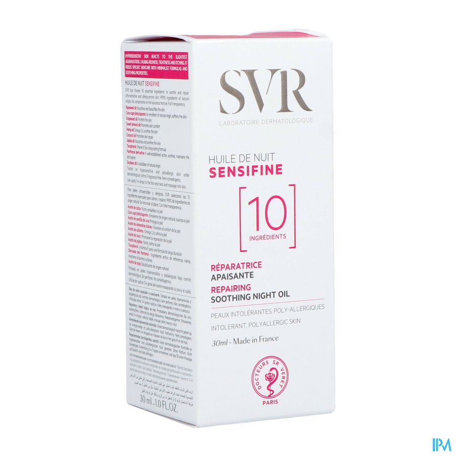 Svr Sensifine Huile Nuit 30ml