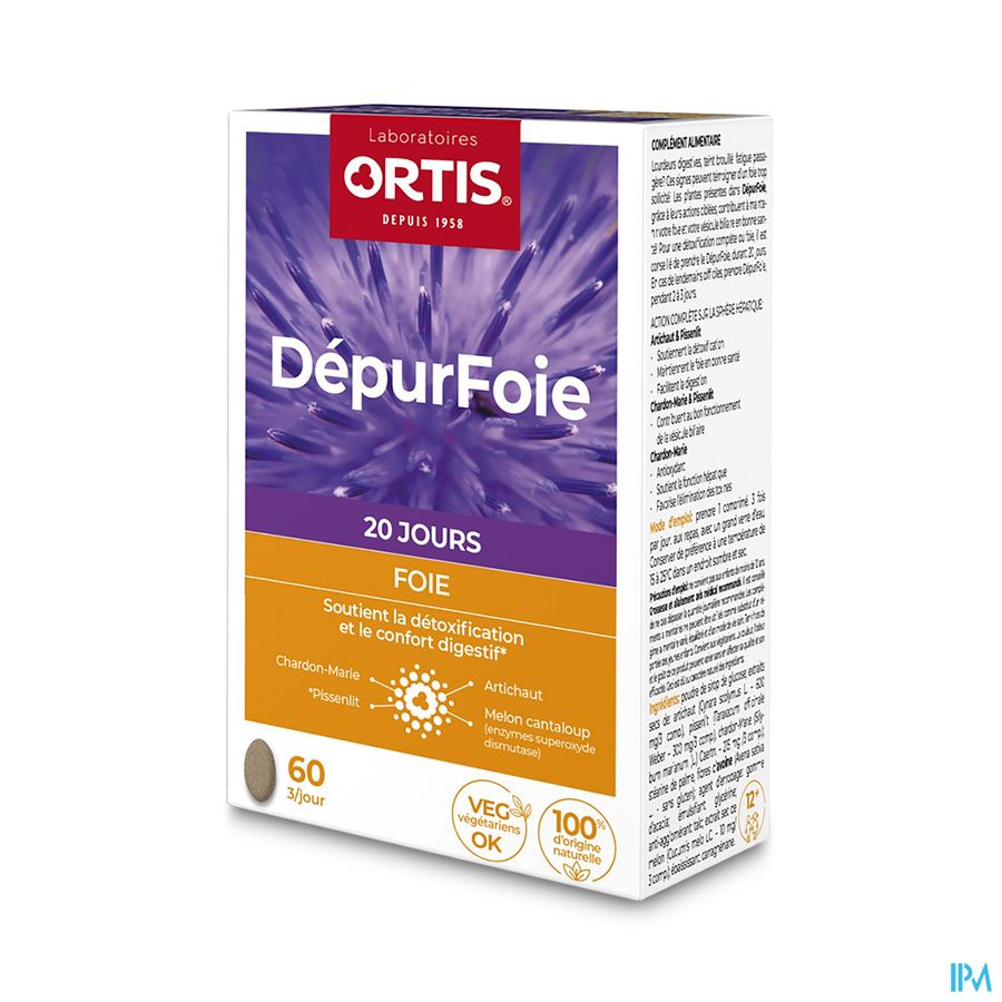 Ortis Depurfoie Comp 4x15