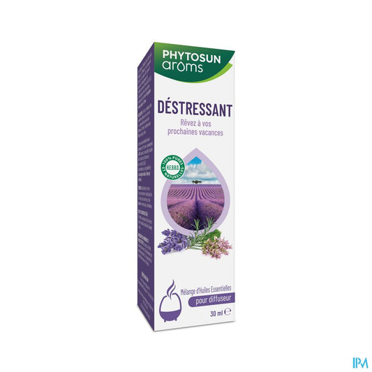 Phytosun® Mélange D’Huiles Essentielles – Déstressant – 30 ml – Détente & Vacances