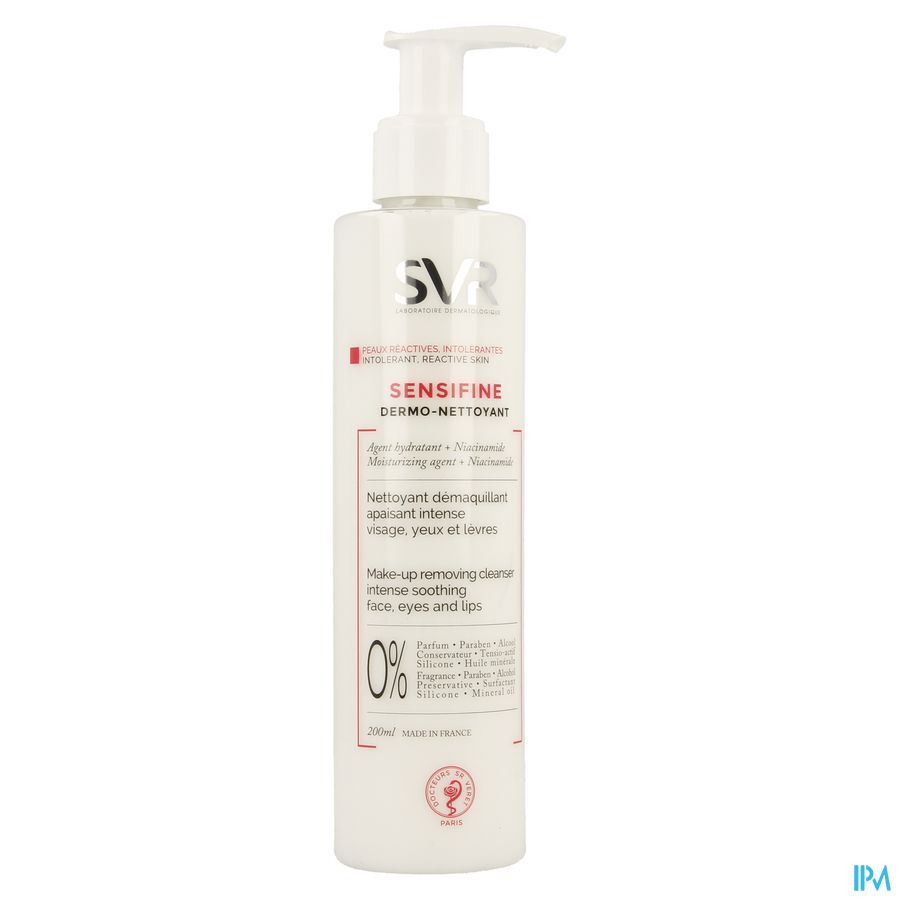 Svr Sensifine Dermo-nettoyant Fl Pompe 200ml