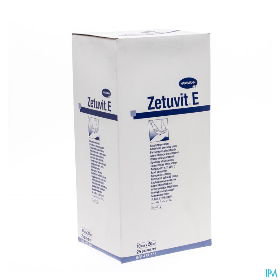 Zetuvit E 10x20cm St. 25 P/s