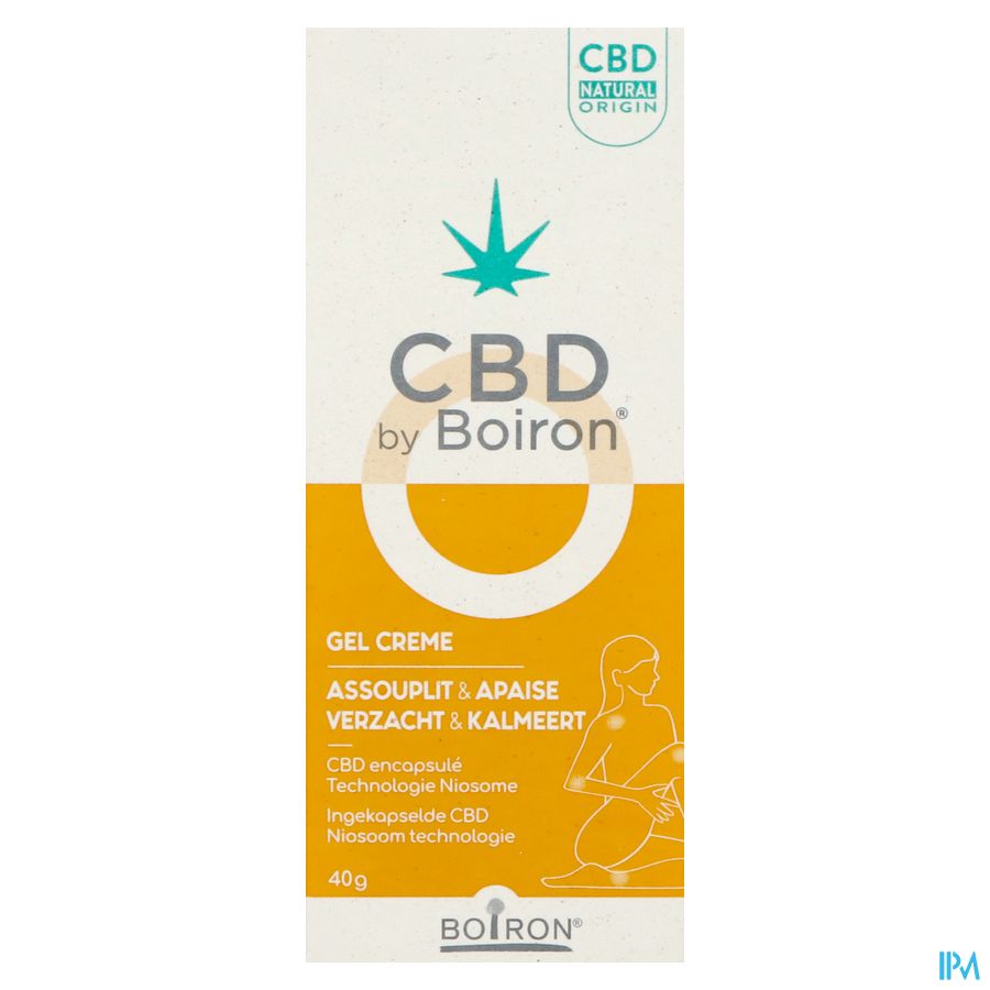 Cbd Gel Creme Assouplissant & Apaisant 40g Boiron