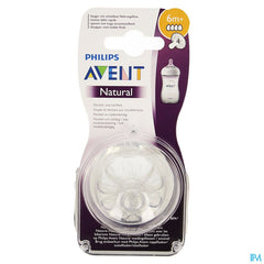 Philips Avent Natural 2.0 Tetine 4 Trous SCF044/27