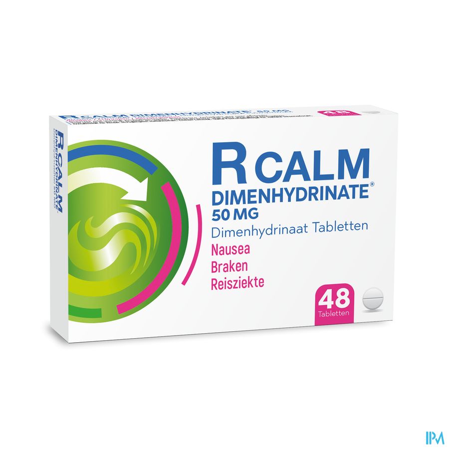 R Calm Dimenhydrinate 48 Tabl/comp