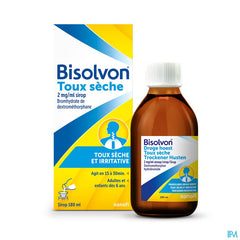 Bisolvon Toux sèche - Toux sèche et irritative, sans sucre