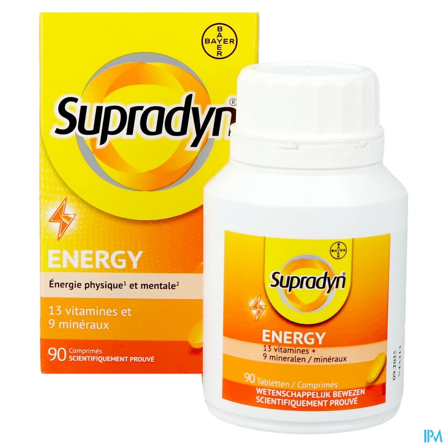 Supradyn Energy Comp 90 Nf Rempl.3150273