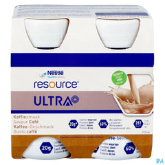Resource Ultra+ Saveur Cafe 4x125ml Nf