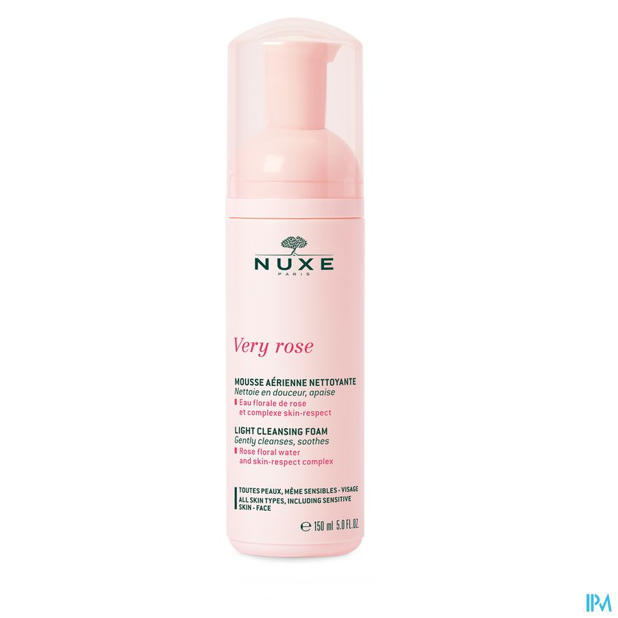 Nuxe Very Rose Mousse Aerienne Nettoyante Fl 150ml