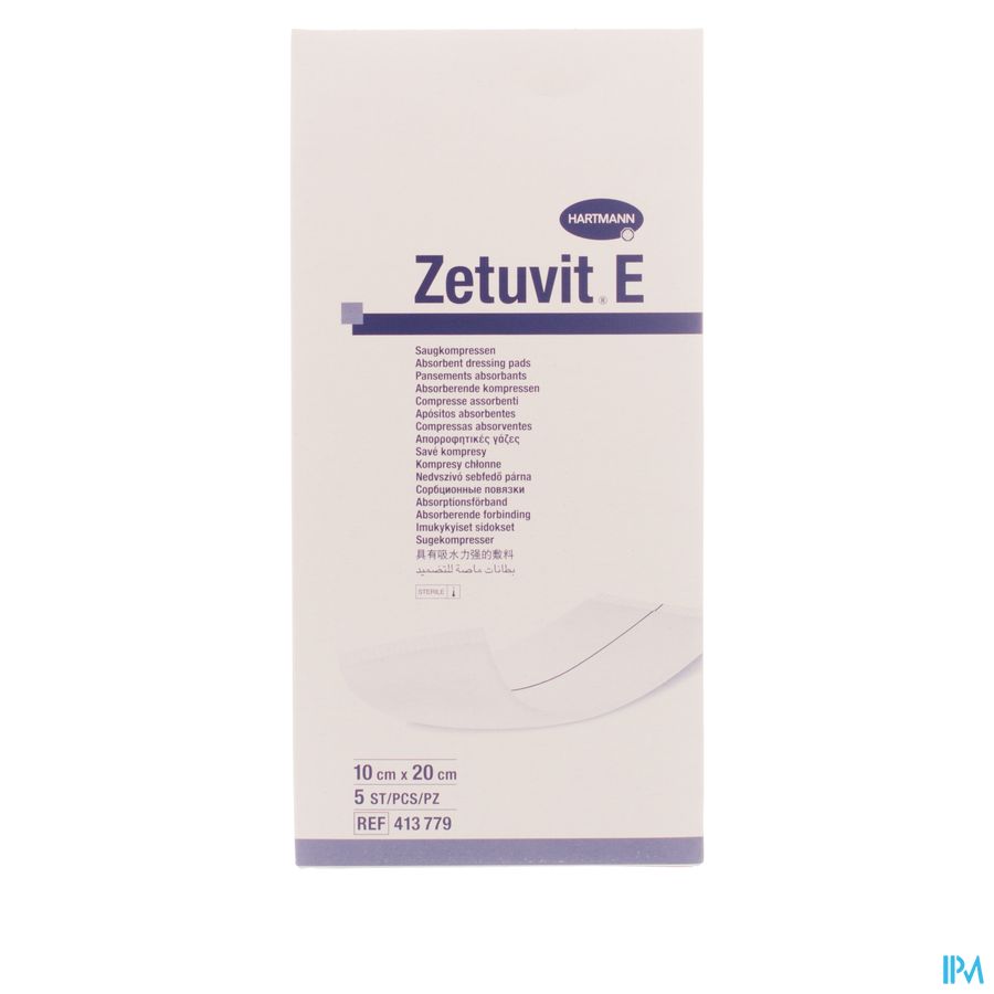Zetuvit E 10x20cm St. 5 P/s