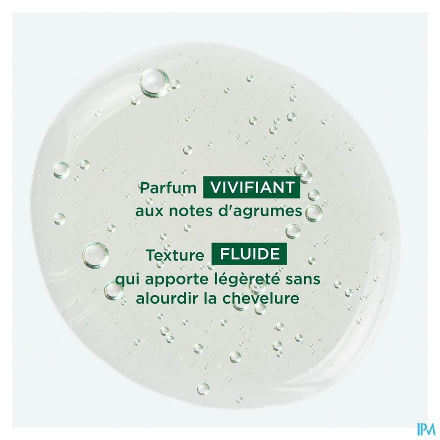 Klorane - Shampoing Légèreté à la pulpe de Cédrat - Cheveux normaux regraissant vite - Assainissant