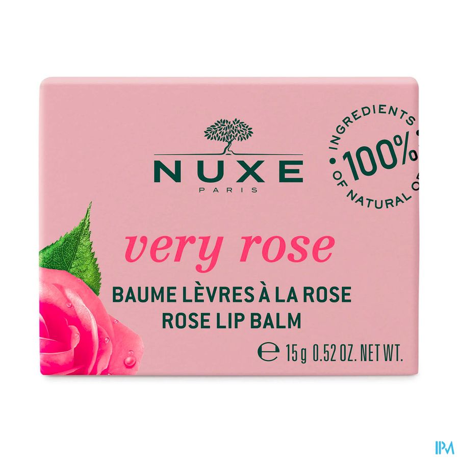 Nuxe Very Rose Baume Levres Rose 15g