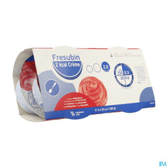 Fresubin 2 Kcal Creme Fraise Pot 4x125g