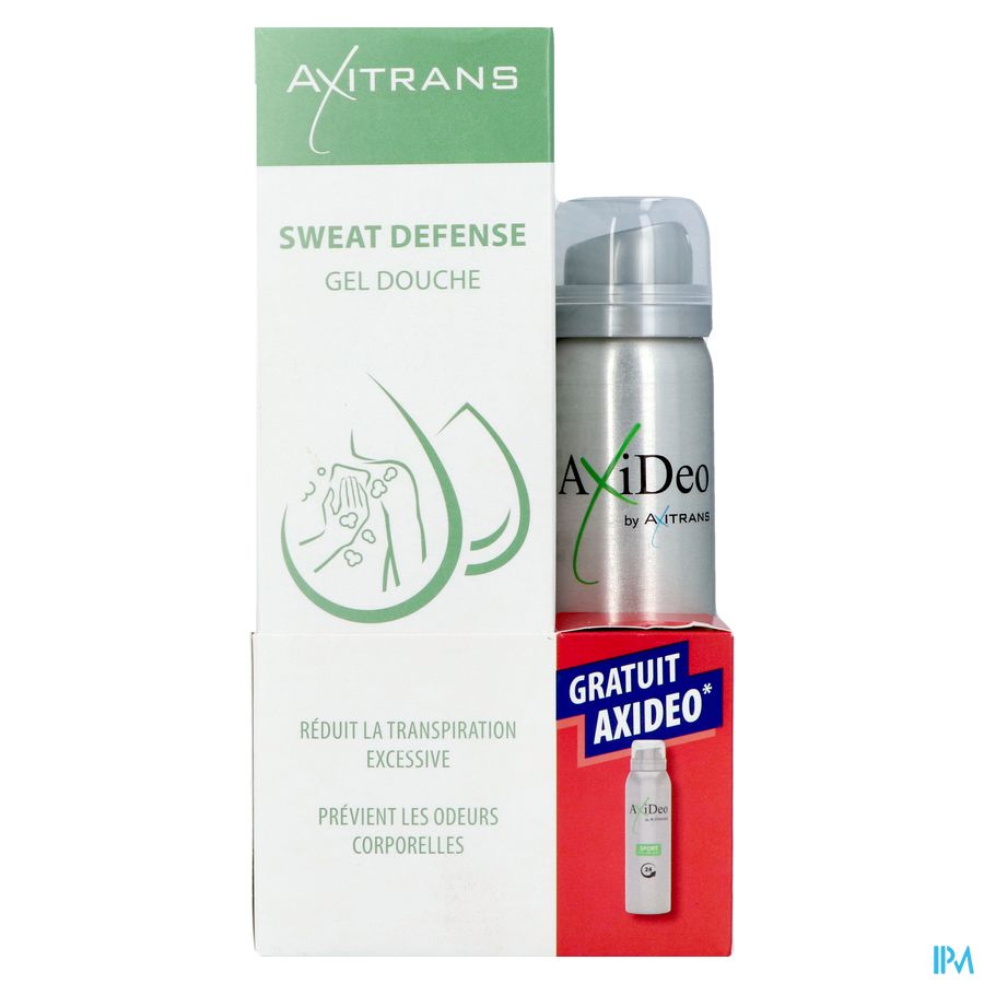 Axitrans Sweat Def.gel Dche 200ml+axideo Sport75ml