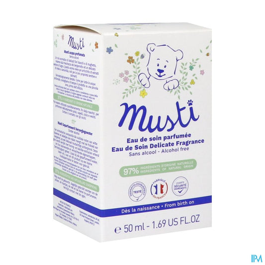 Mustela eau de soin parfumée musti 50 ml