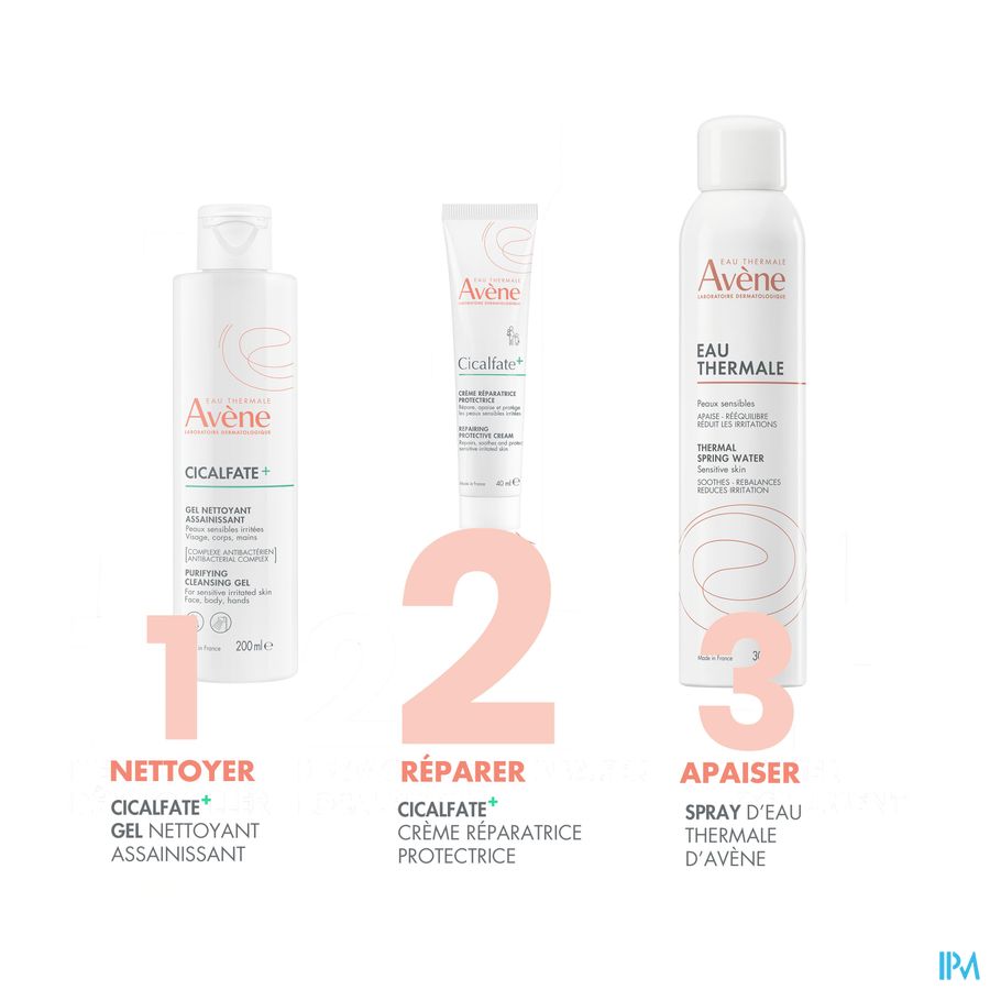 Avène Cicalfate+ Crème réparatrice protectrice Irritations cutanées 40ml