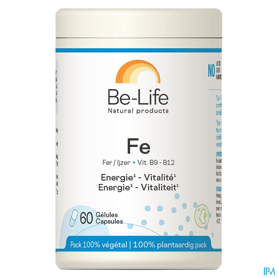 Fe Minerals Be Life Nf Gel 60x100mg