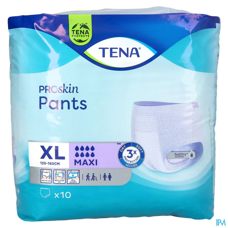 Tena Proskin Pants Maxi Extra Large 10