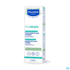 Mustela Stelatopia® crème émolliente visage et paupières