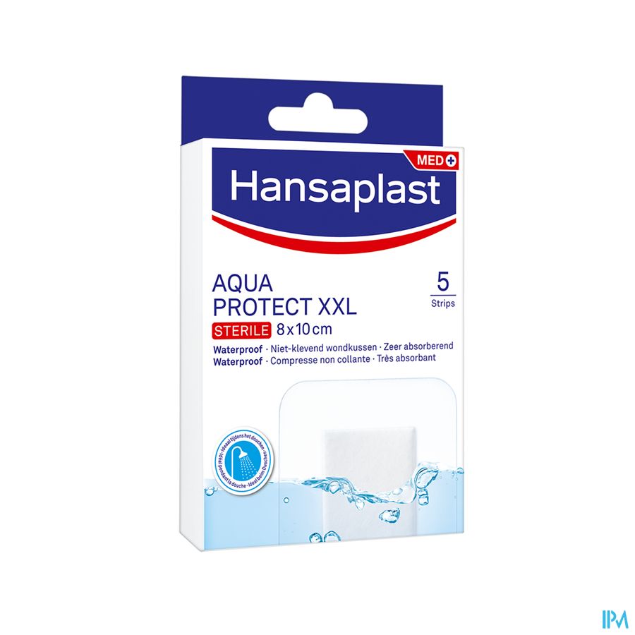 Hansaplast Aqua Prot. Strips Xxl 5